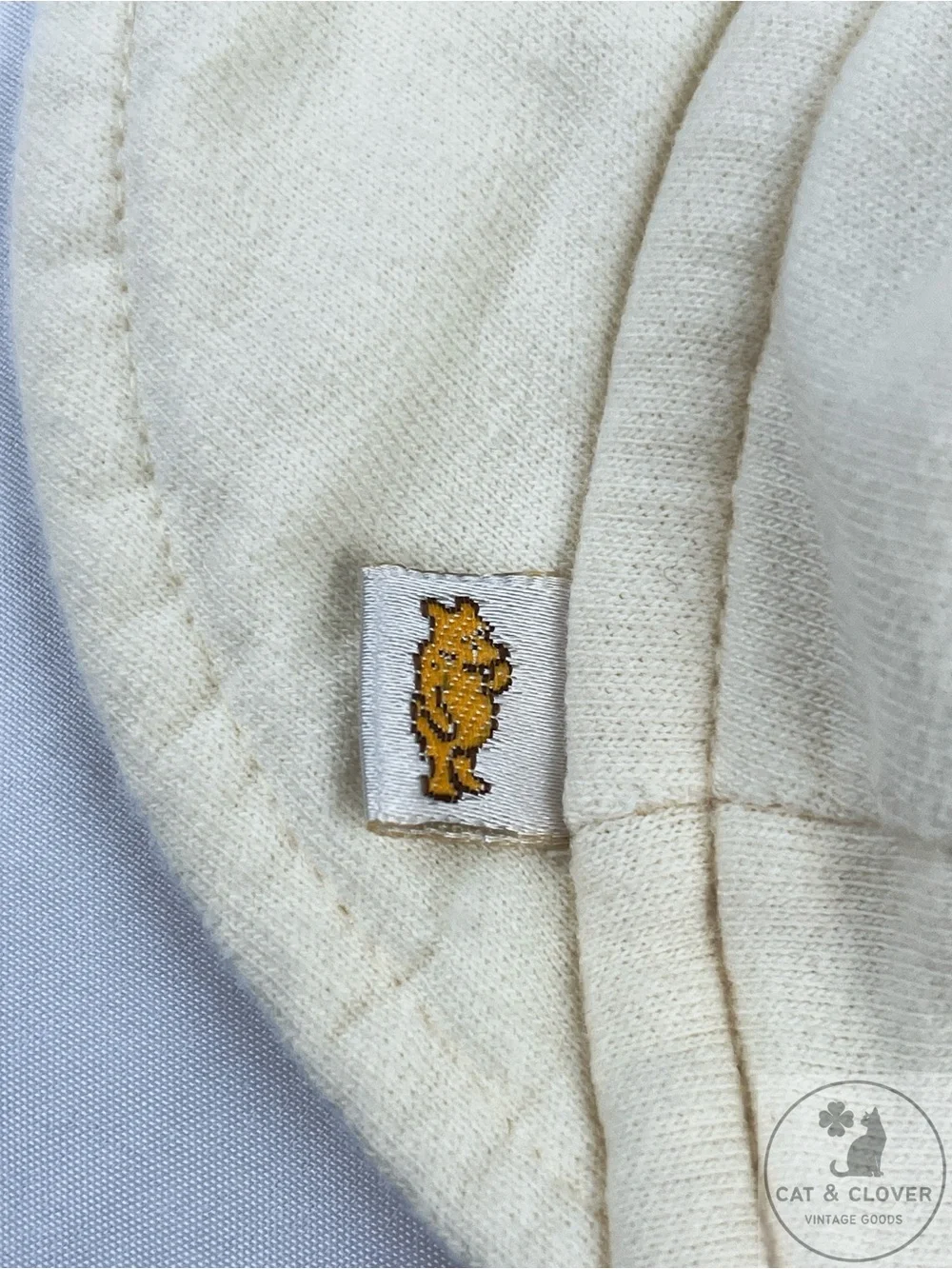 Classic Pooh Vintage Disney Heyman Corp Cream Embroidered Romper & Hat Set 3M